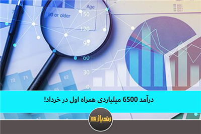 درآمد ۶۵۰۰ میلیاردی همراه اول در خرداد!